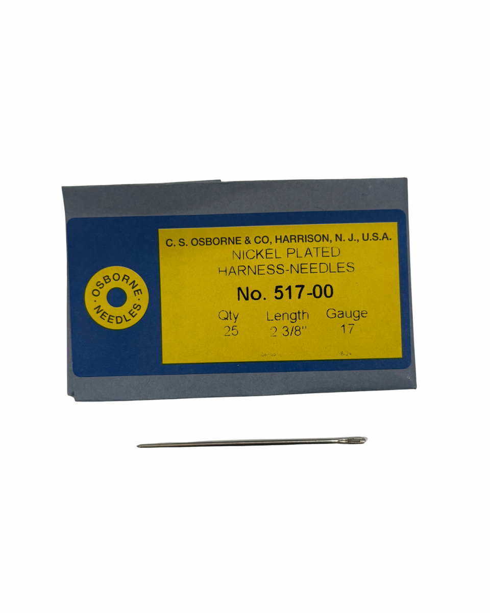 C.S. Osborne 517 Harness Needle – Panhandle Leather Co.