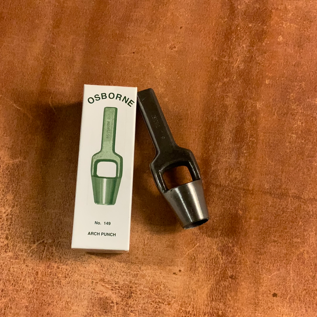 C.S. Osborne 149 Arch Punch 7/8 Panhandle Leather Co.