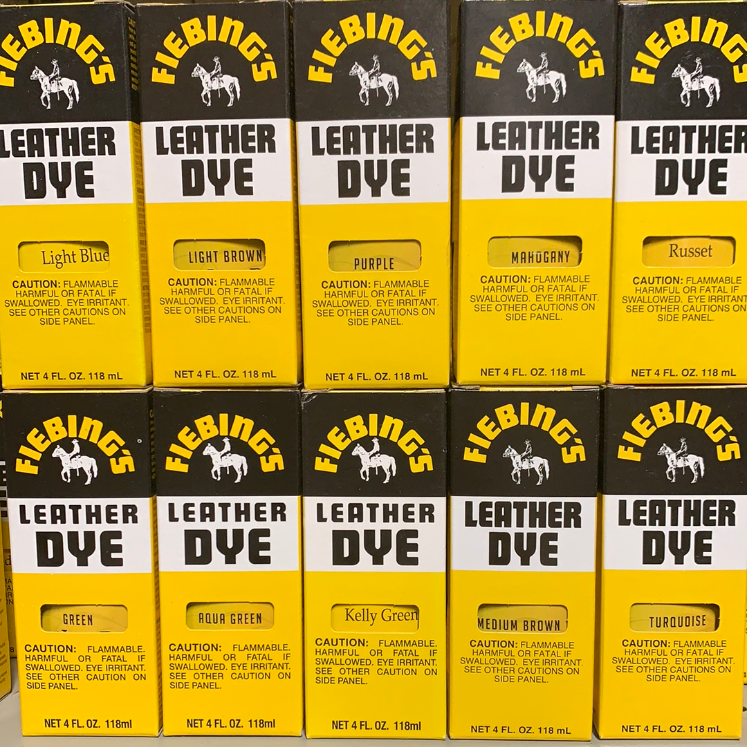 Fiebings Leather Dye 4 oz – Panhandle Leather Co.