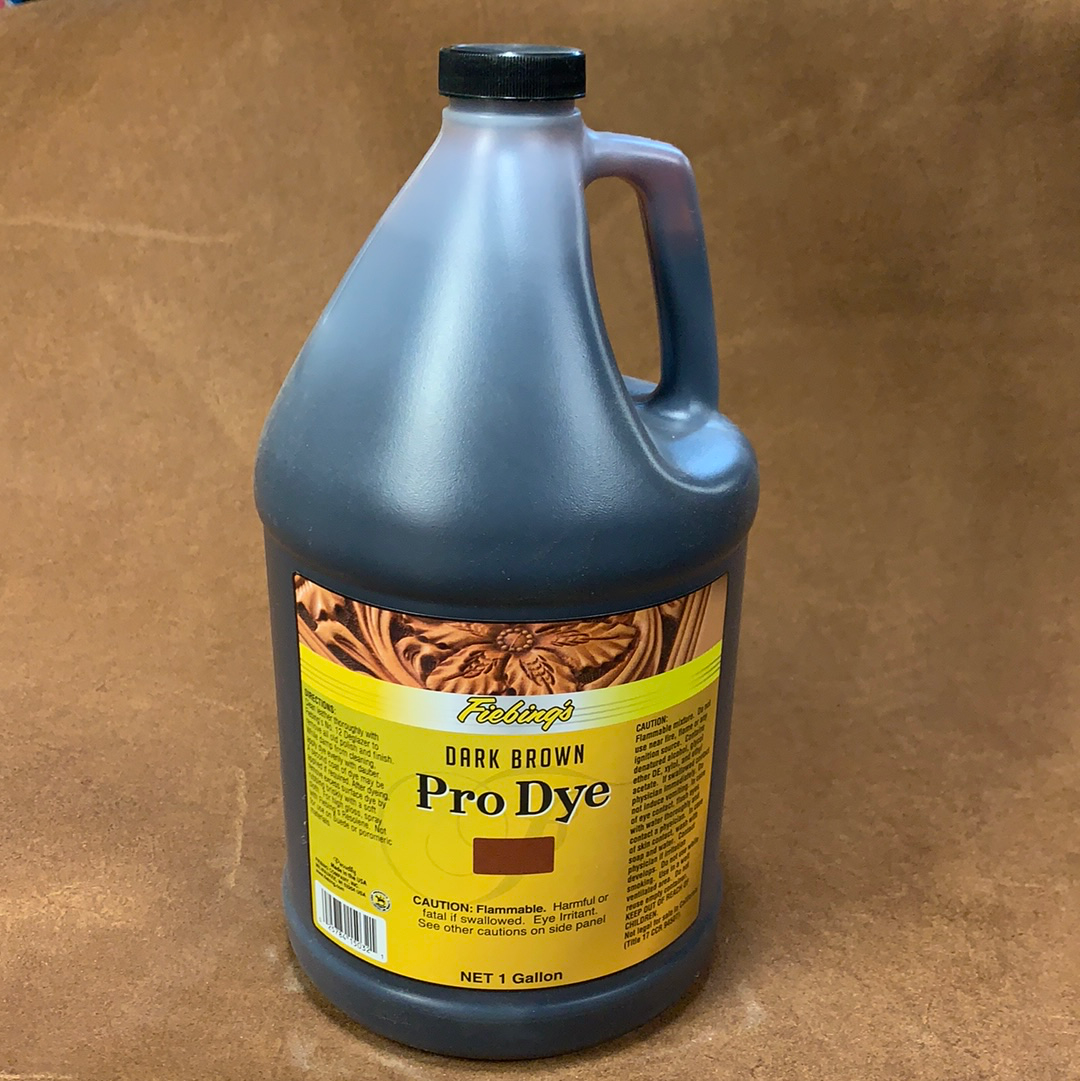 Fiebings Pro Oil Dye Gallon – Panhandle Leather Co.