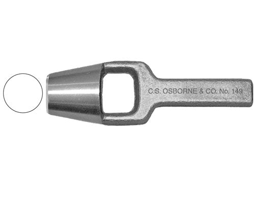 C.S. Osborne 149 Arch Punch 7/8 – Panhandle Leather Co.