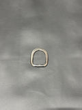 Flat Stainless Steel D-Rings