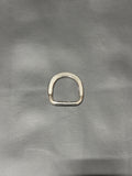 Flat Stainless Steel D-Rings