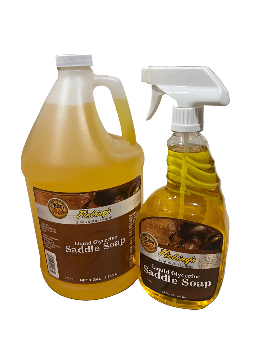 Fiebings Liquid Glycerine Saddle Soap – Panhandle Leather Co.