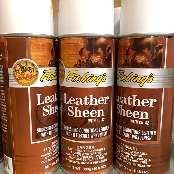 Fiebings Leather Sheen Aerosol – Panhandle Leather Co.