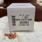 Copper Rivets & Burrs #8