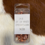 Copper Rivets & Burrs #9