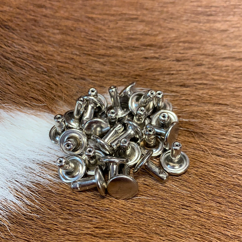 Nickel Double Cap Rivets