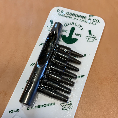 C.S. Osborne K-157 Mini Punch Set