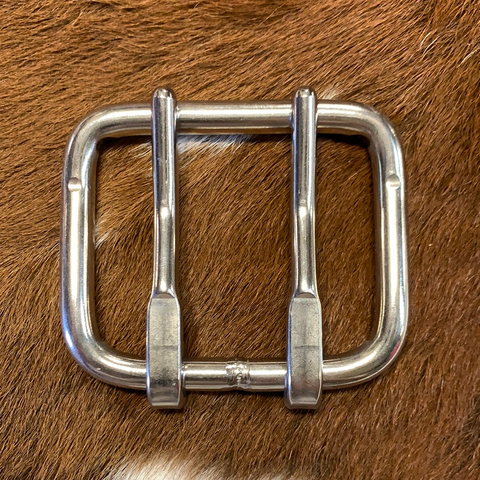 2 1/2" Double Tongue Stainless Steel Buckle