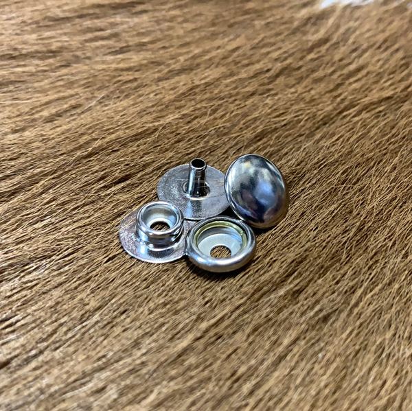 Steel Segma Snaps Panhandle Leather Co.