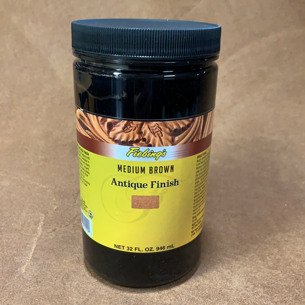 Fiebings Antique Finish 4 oz – Panhandle Leather Co.